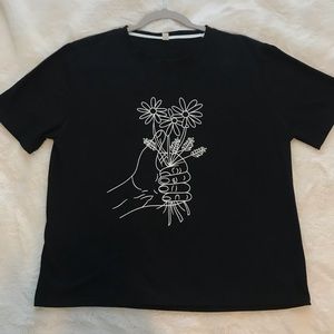 Cute flower t-shirt